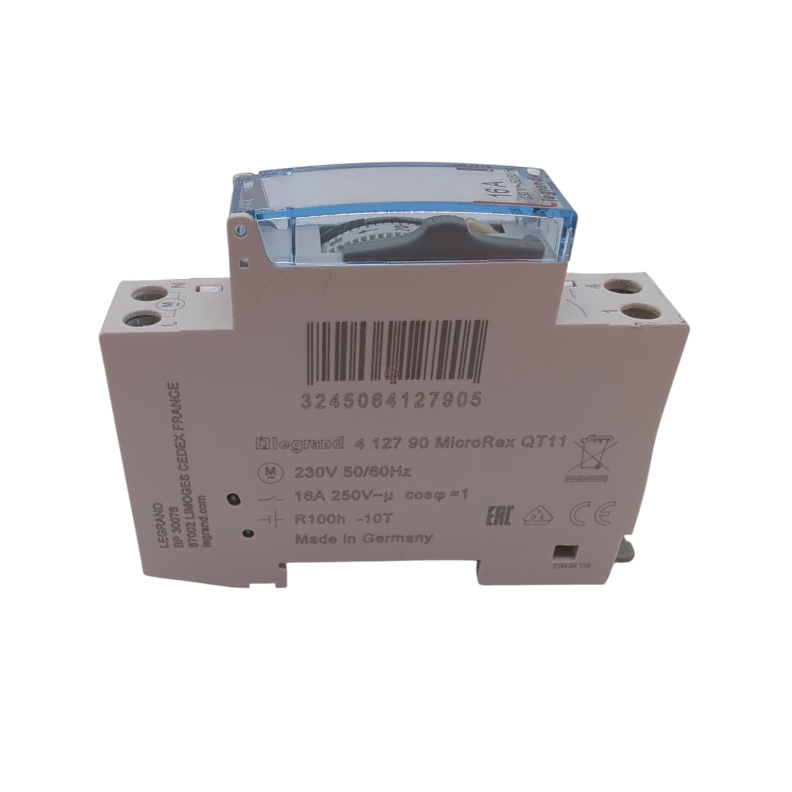 Legrand 412790 MicroRex QT11 Tageszeitschaltuhr Quarz
