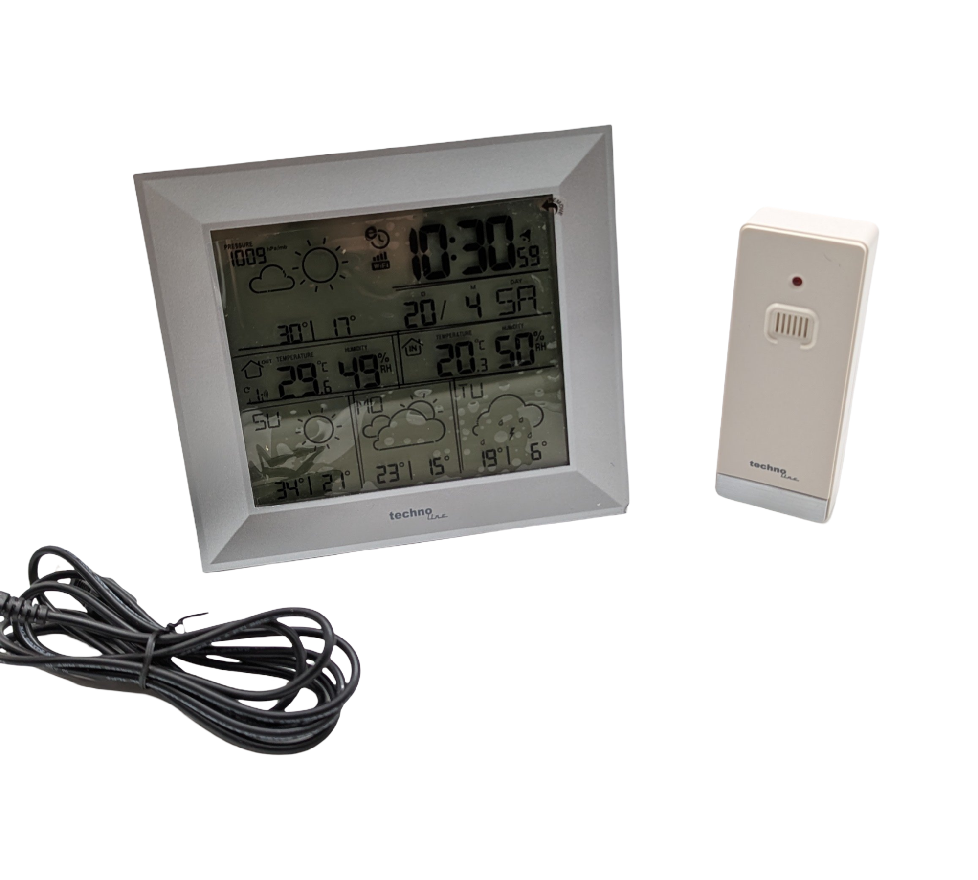 Technoline WD2000 Internet Wetterstation Direkt Wetter