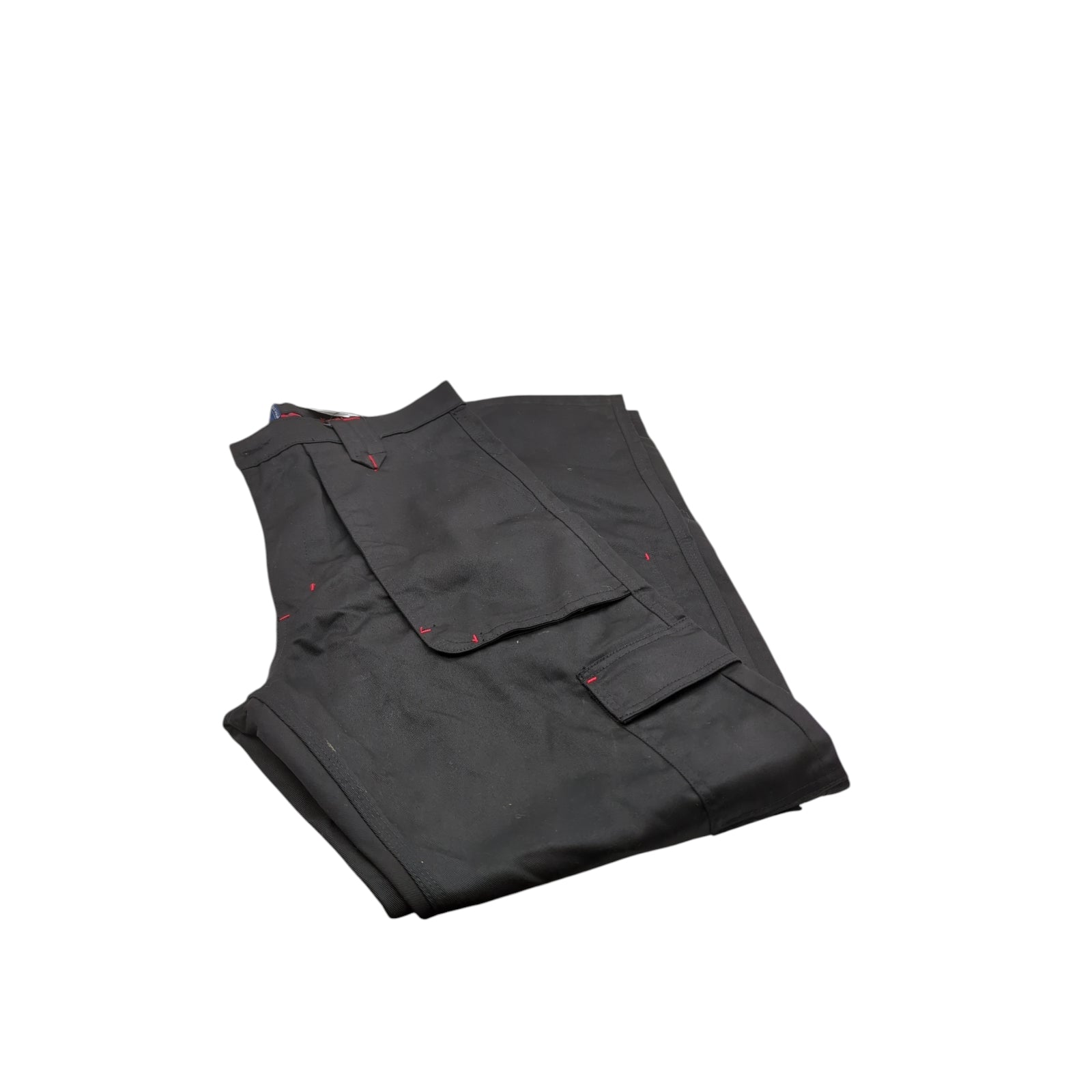 Lee Cooper LCPNT206 Work Trousers Men Cargo Knee Pad Pockets W36 L33 Black