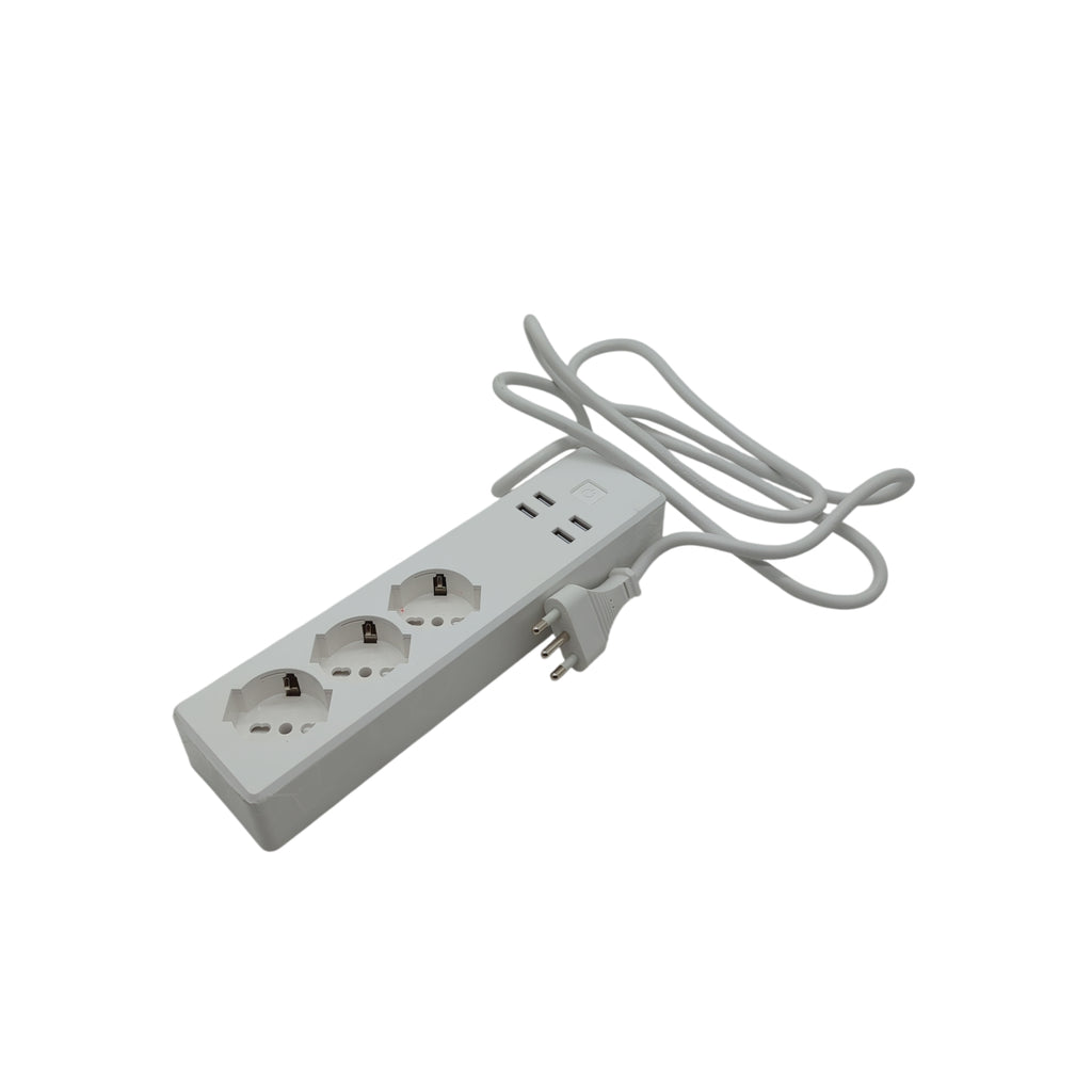 Meross WLAN Steckdosenleiste Smart Alexa 3 Steckdosen 4 USB Italienisch