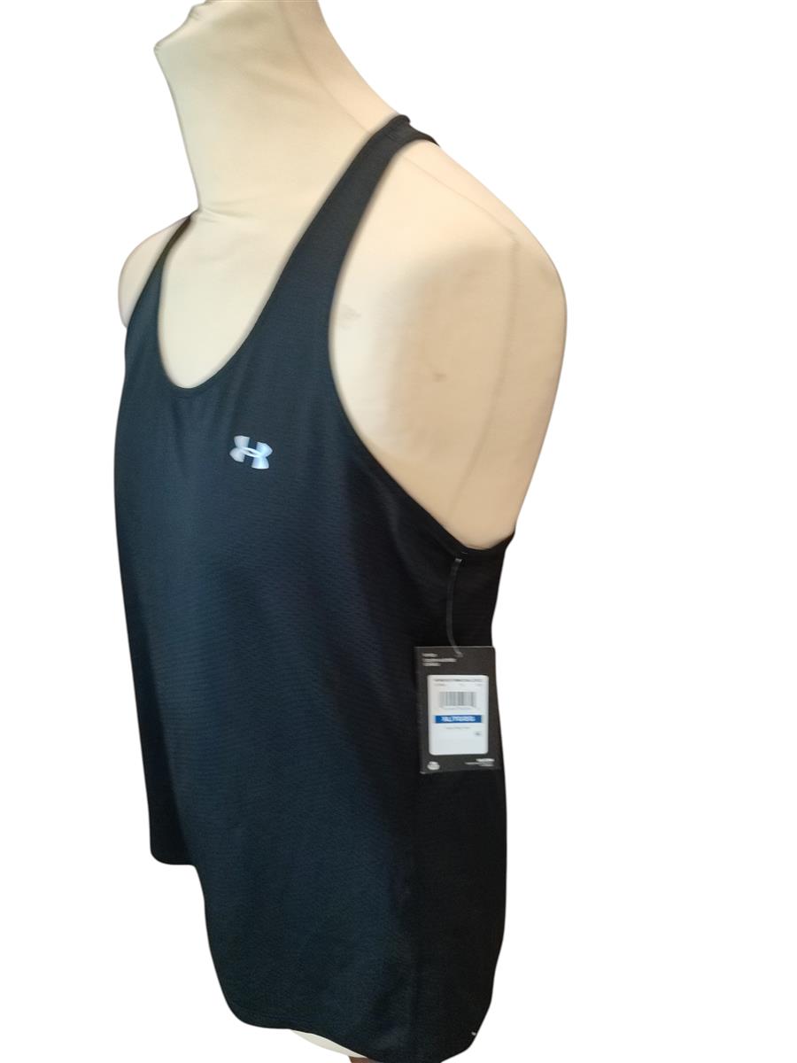 Under Armour Racer Tanktop Damen XL Schwarz