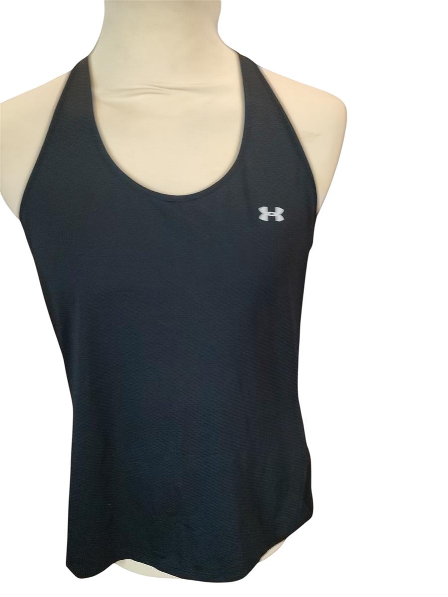 Under Armour Racer Tanktop Damen XL Schwarz