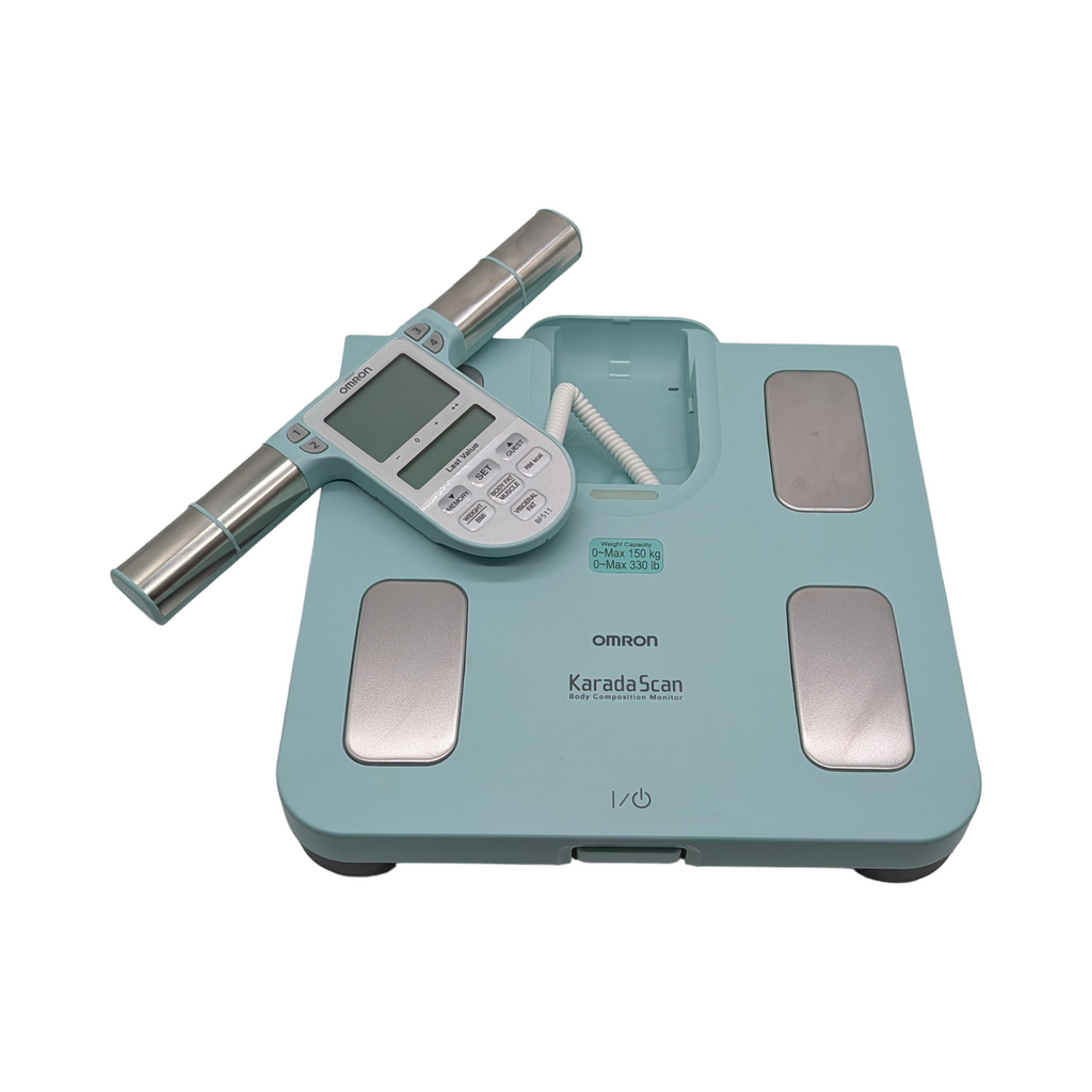OMRON BF511 Körperanalysegerät Körperfettwaage Hand Fußsensoren