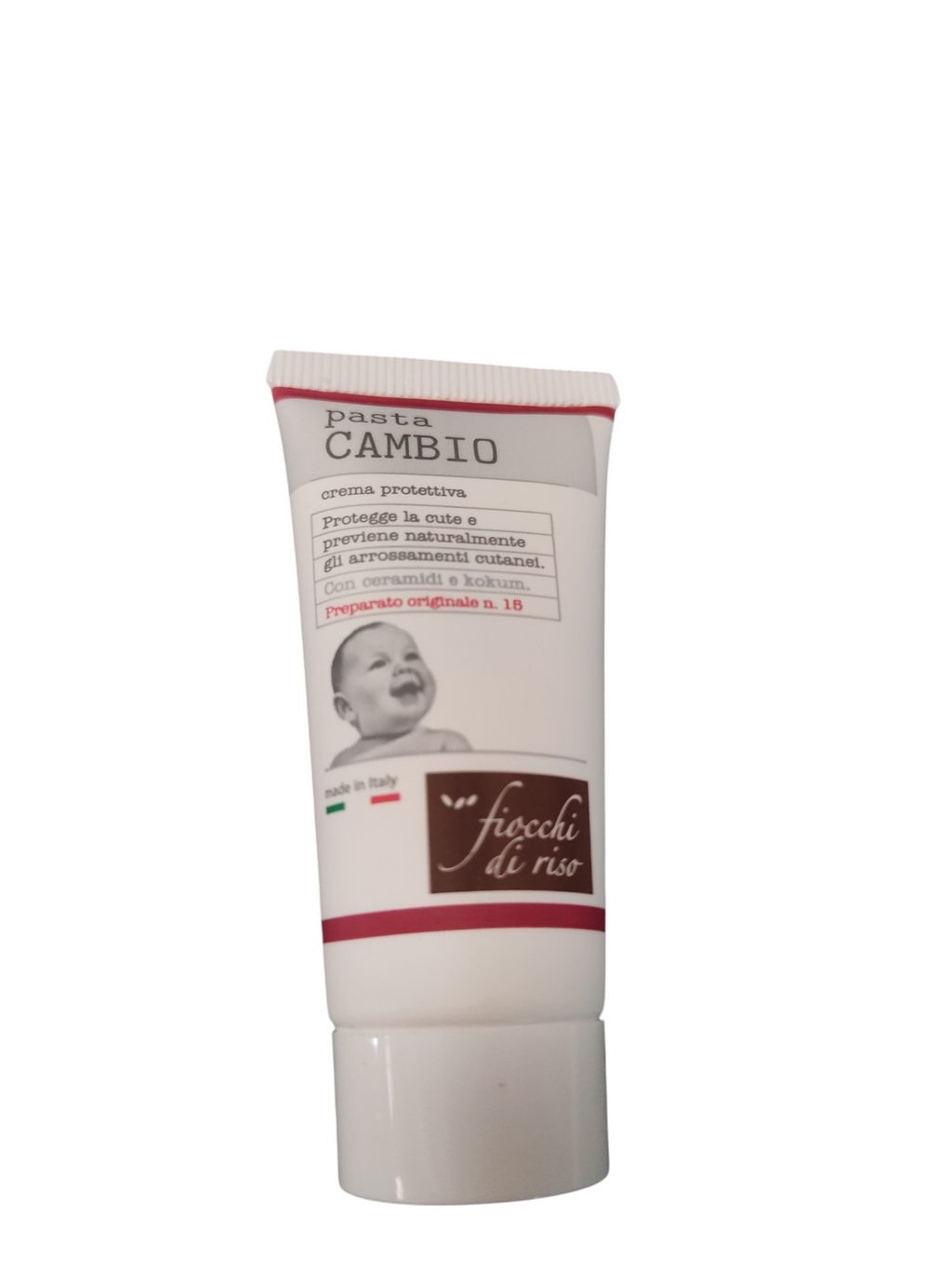 Fiocchi di Riso Bath Box Geschenkset Baby Bad Waschgel Creme Bademantel