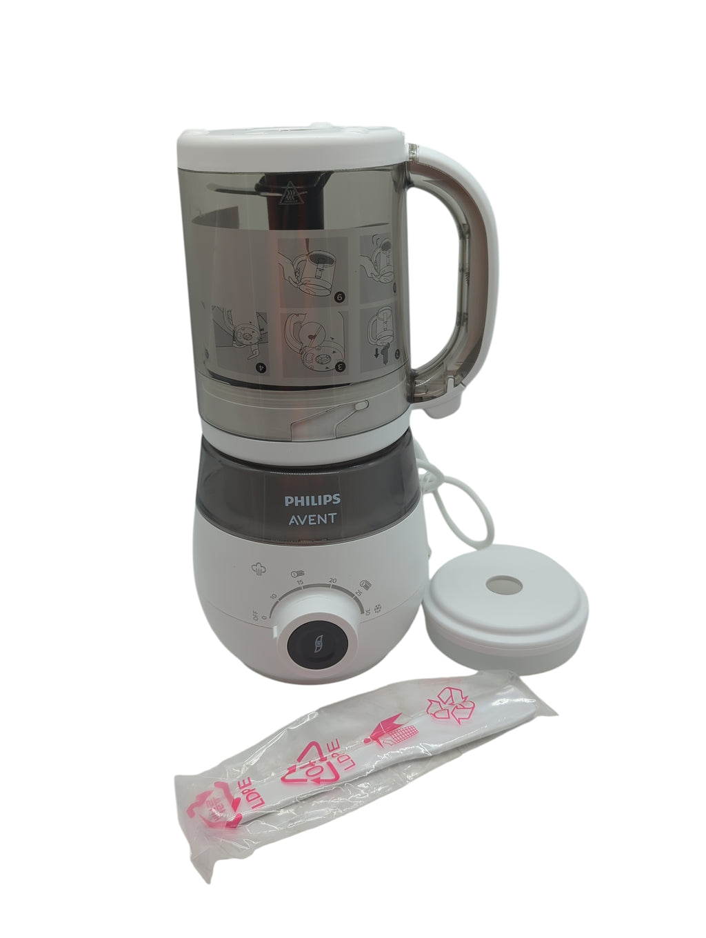 Philips Avent 4-in-1 Dampfgarer Mixer Babynahrungszubereiter