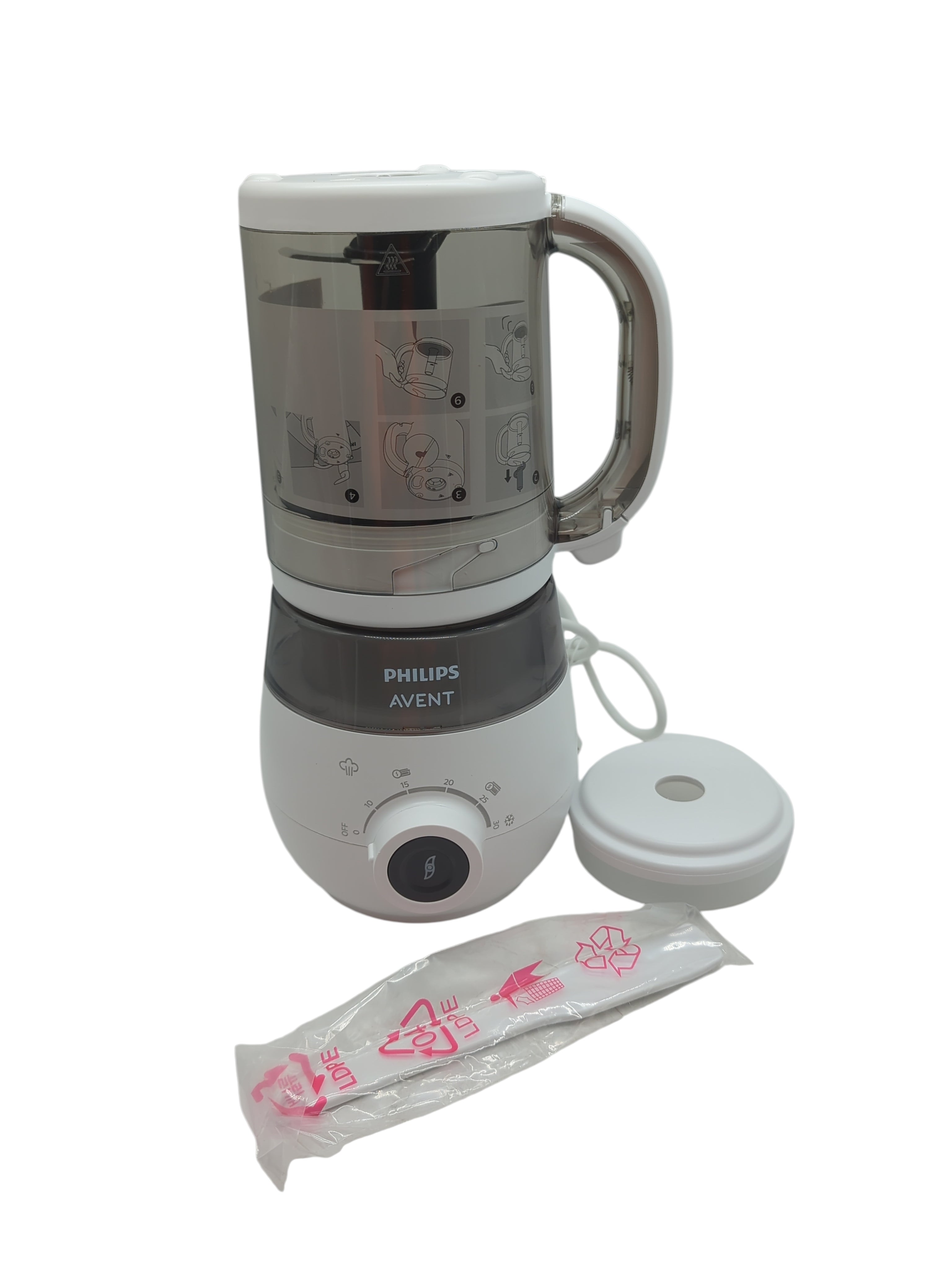 Philips Avent 4-in-1 Dampfgarer Mixer Babynahrungszubereiter