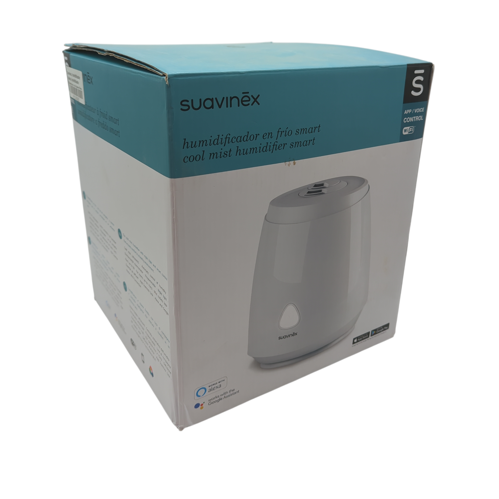 Suavinex Baby Luftbefeuchter Ultraschall Kaltnebel Nachtlicht