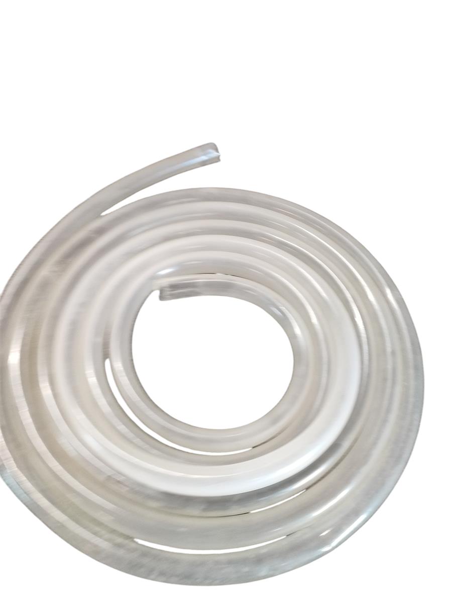 sourcing map PVC Clear Vinyl Tubing 14mm 9/16 I.D. 18mm O.D. 13ft Plastic Hose