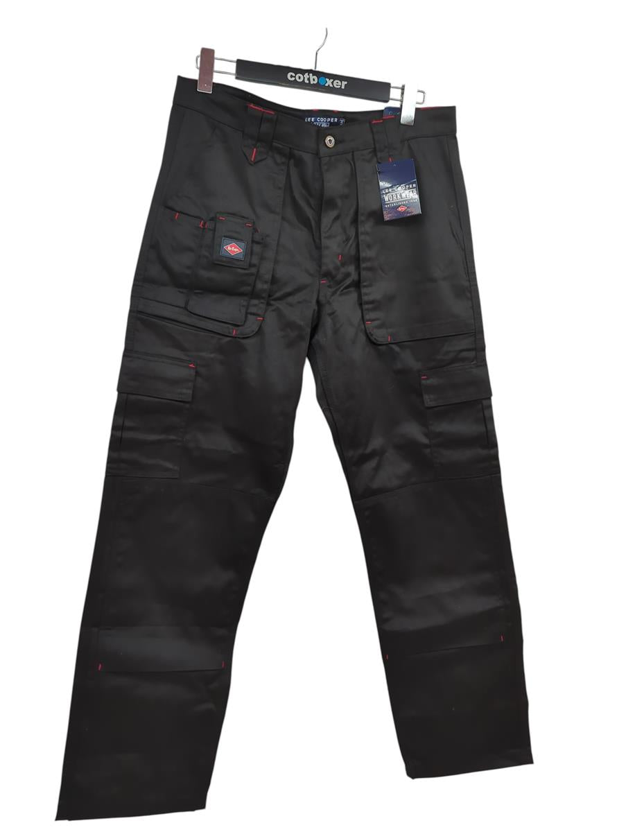 Lee Cooper LCPNT206 Arbeitshose Multi Pocket 34W 31L
