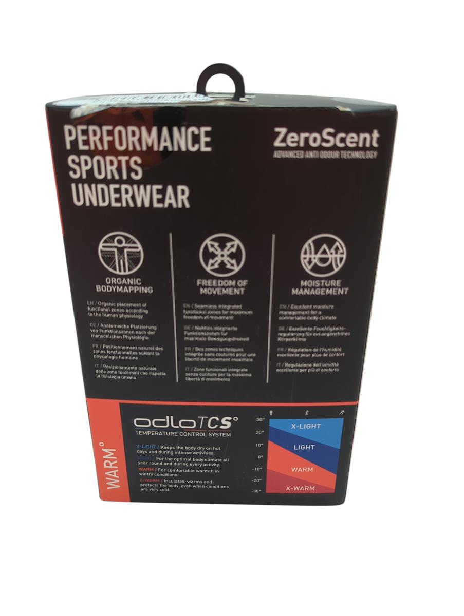 Odlo Panty Performance Warm Eco Damenunterwäsche schwarz Größe S