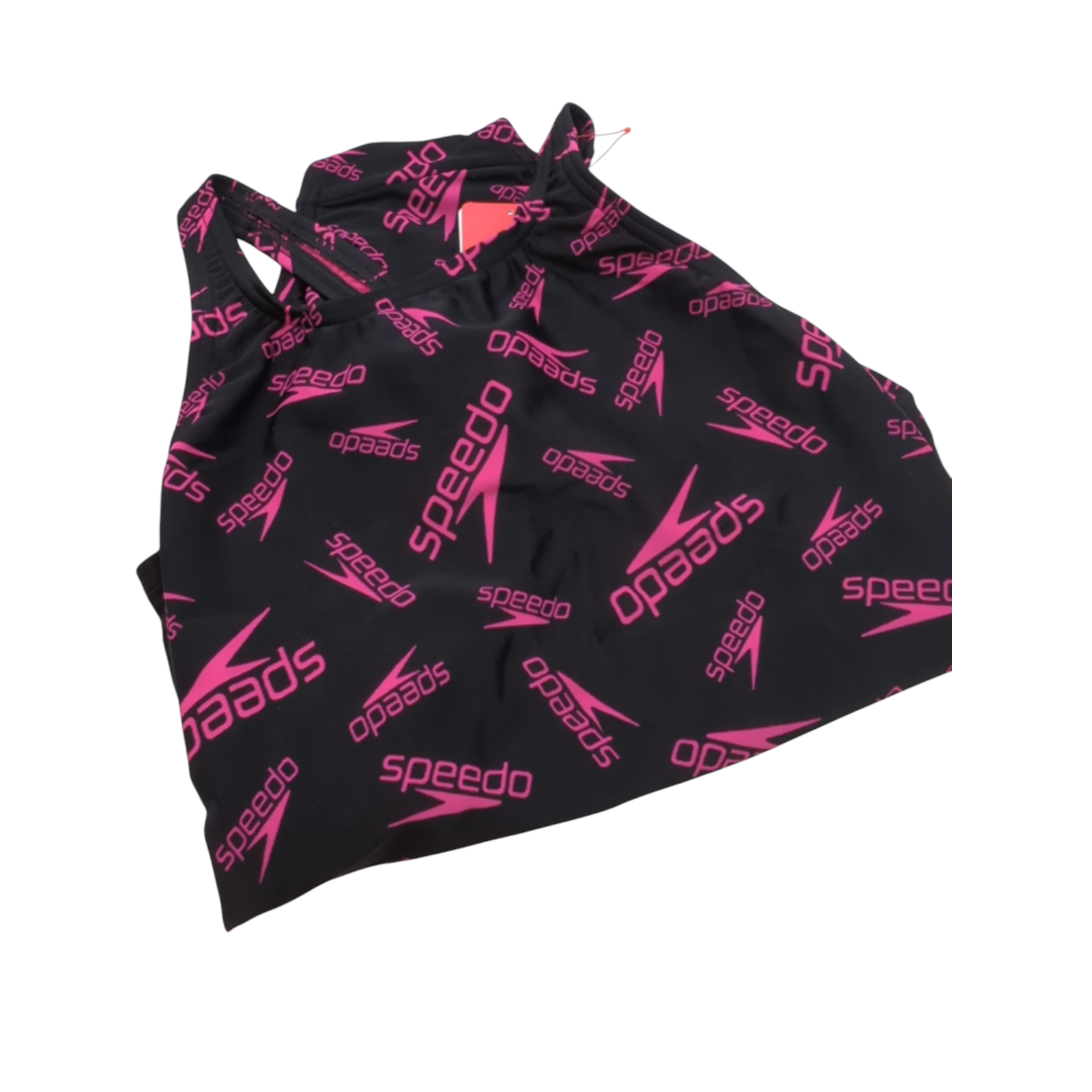 Speedo Boom Logo Allover Medalist Badeanzug Damen Größe 32