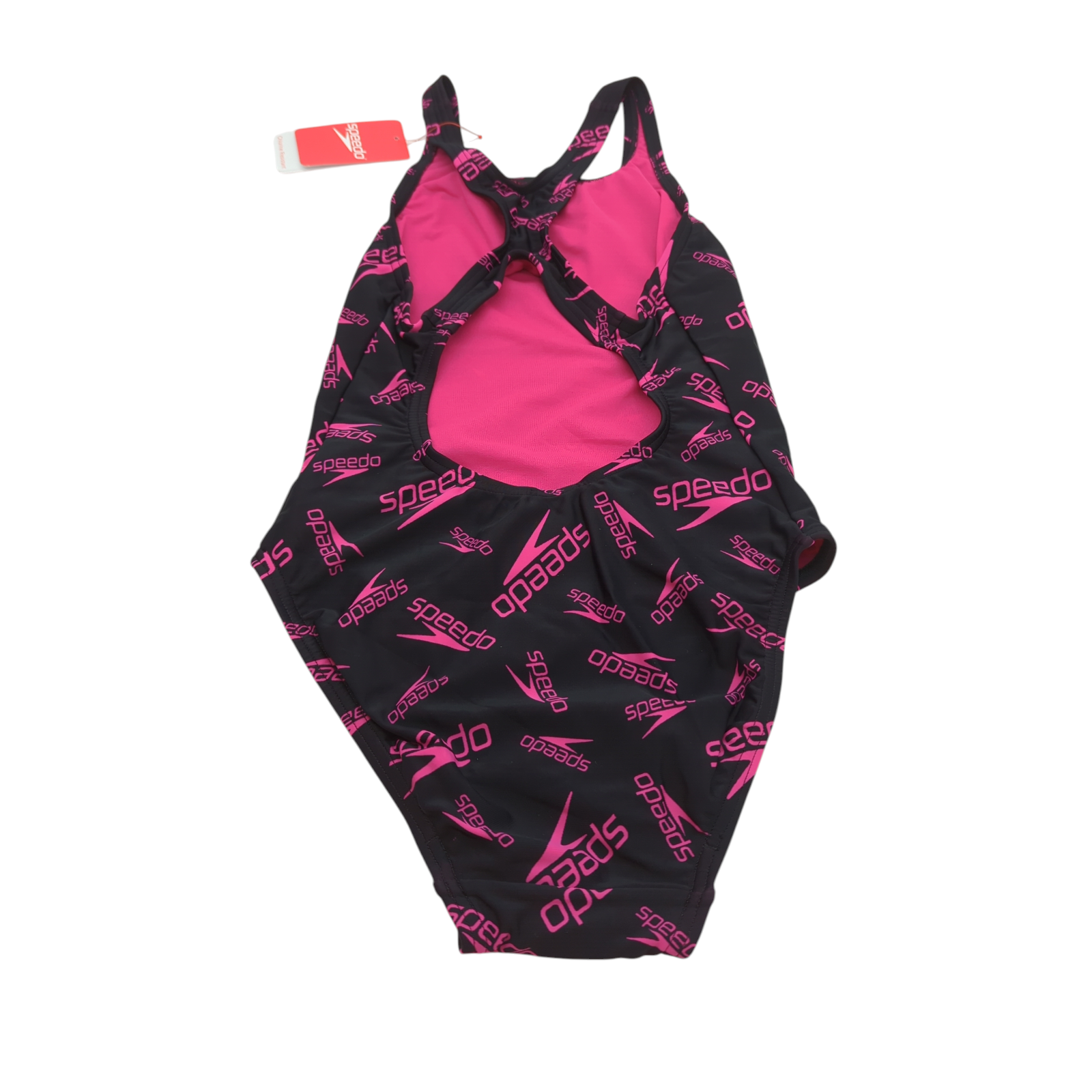Speedo Boom Logo Allover Medalist Badeanzug Damen Größe 32