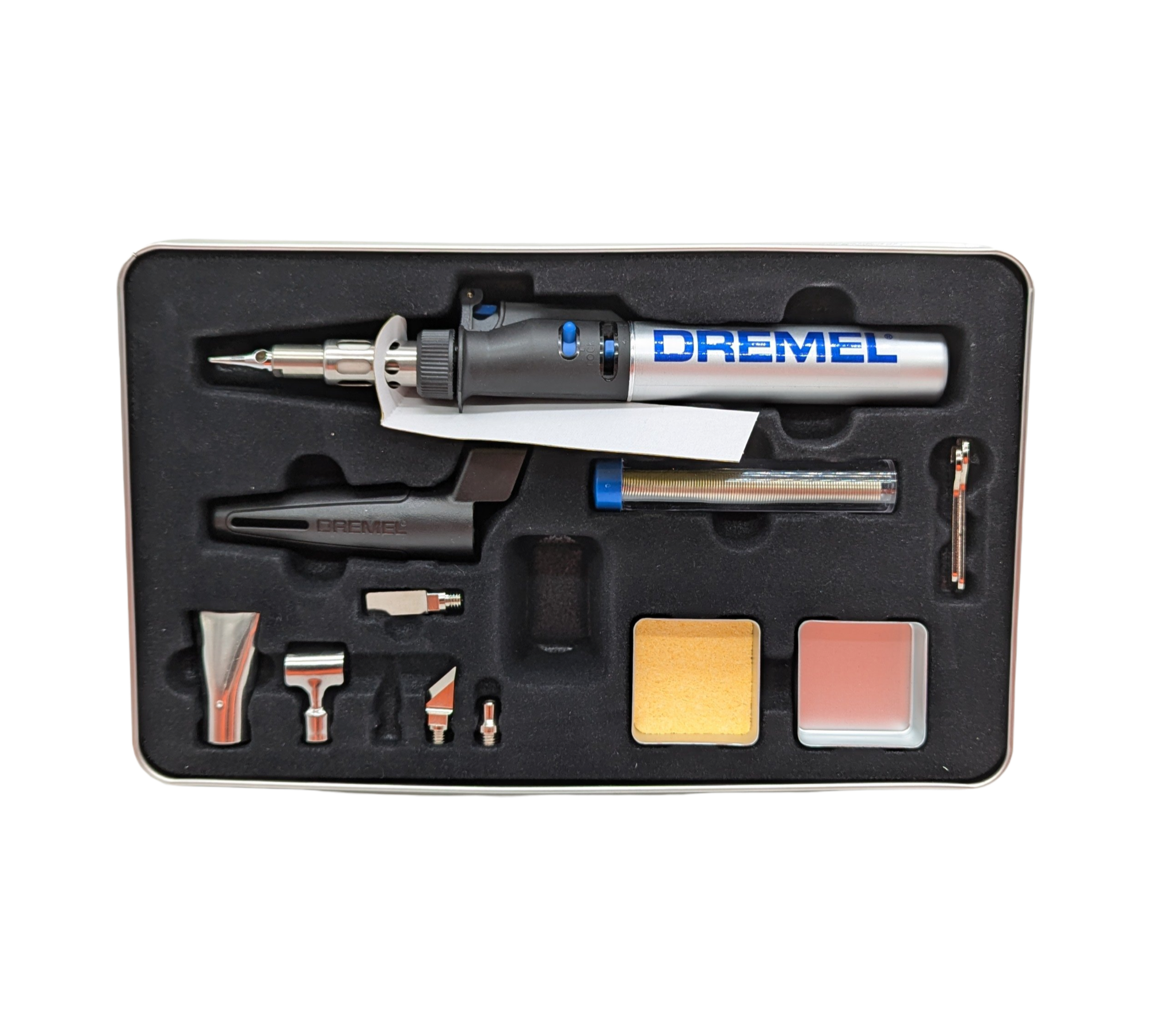 Dremel 2000 Versatip Gaslötkolben Lötstation 6 Düsen