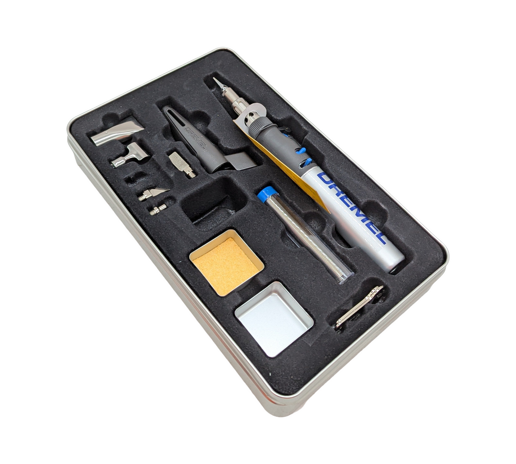 Dremel 2000 Versatip Gaslötkolben Lötstation 6 Düsen