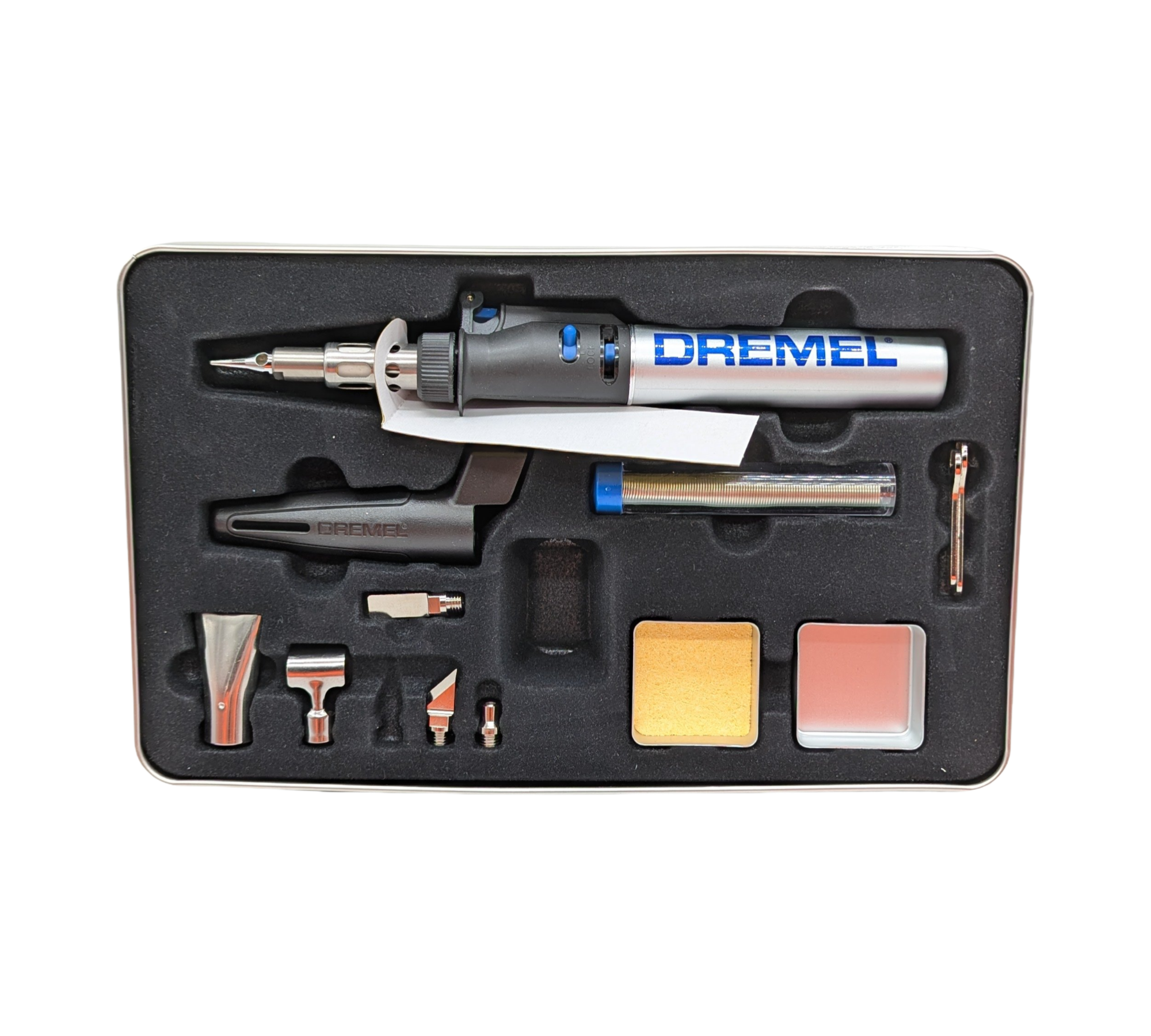 Dremel 2000 Versatip Gaslötkolben Lötstation 6 Düsen