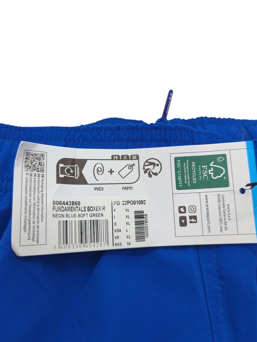 arena Fundamentals Boxer R Badehose Herren Größe XL