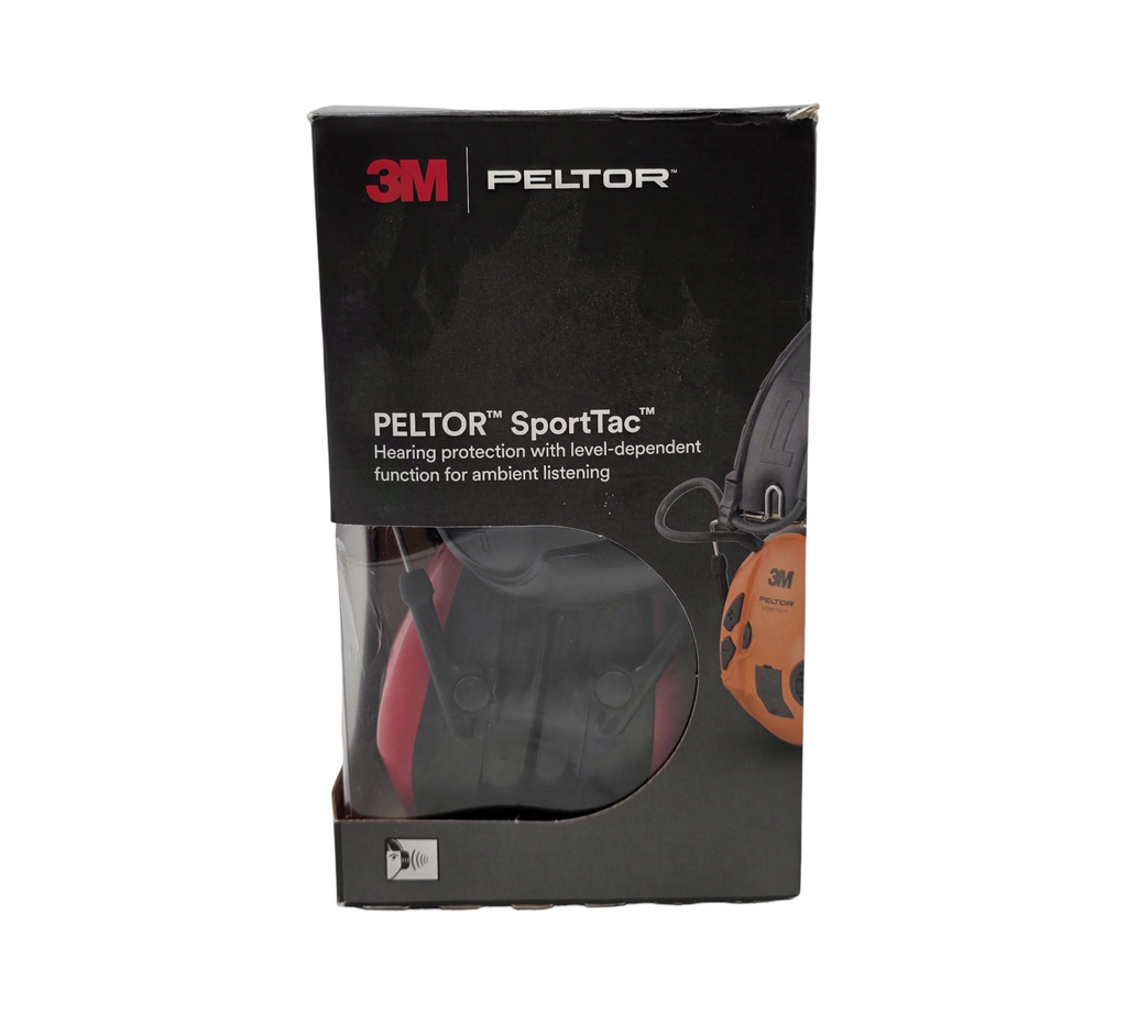 3M Peltor SportTac Impulskopfhörer für Jäger und Schützen rot