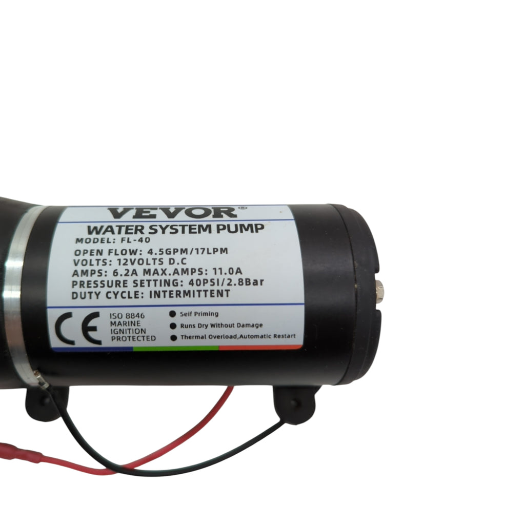 BananaB Wasserpumpe 12V Membranpumpe 17 l/min Druckpumpe