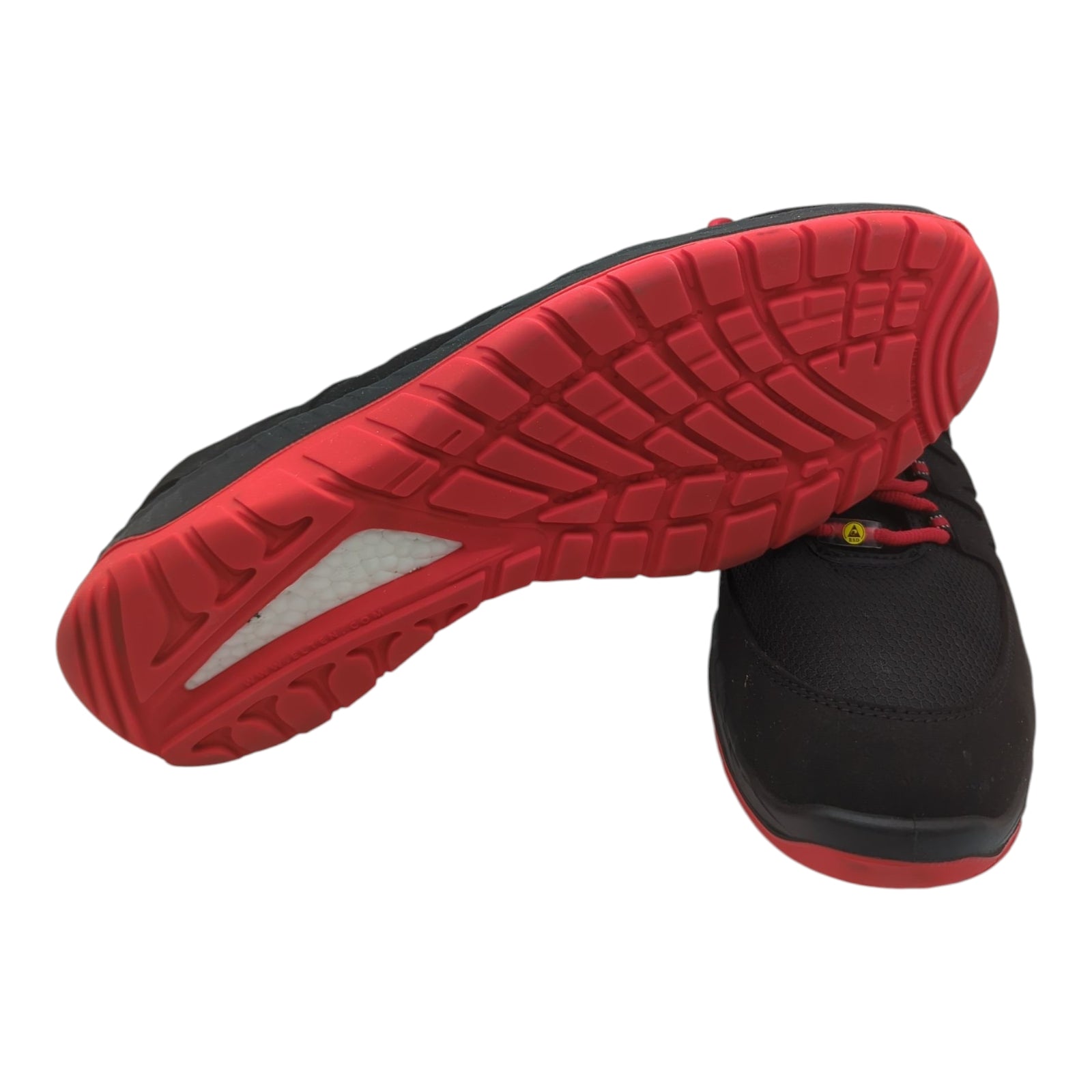 Elten Maddox S3 ESD Sicherheitsschuhe Schwarz Rot 47 #1