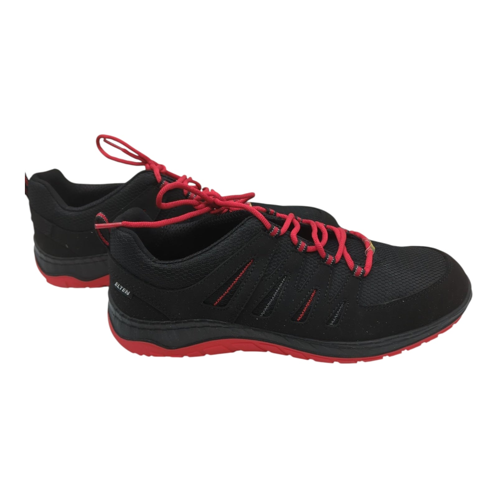 Elten Maddox S3 ESD Sicherheitsschuhe Schwarz Rot 47 #1