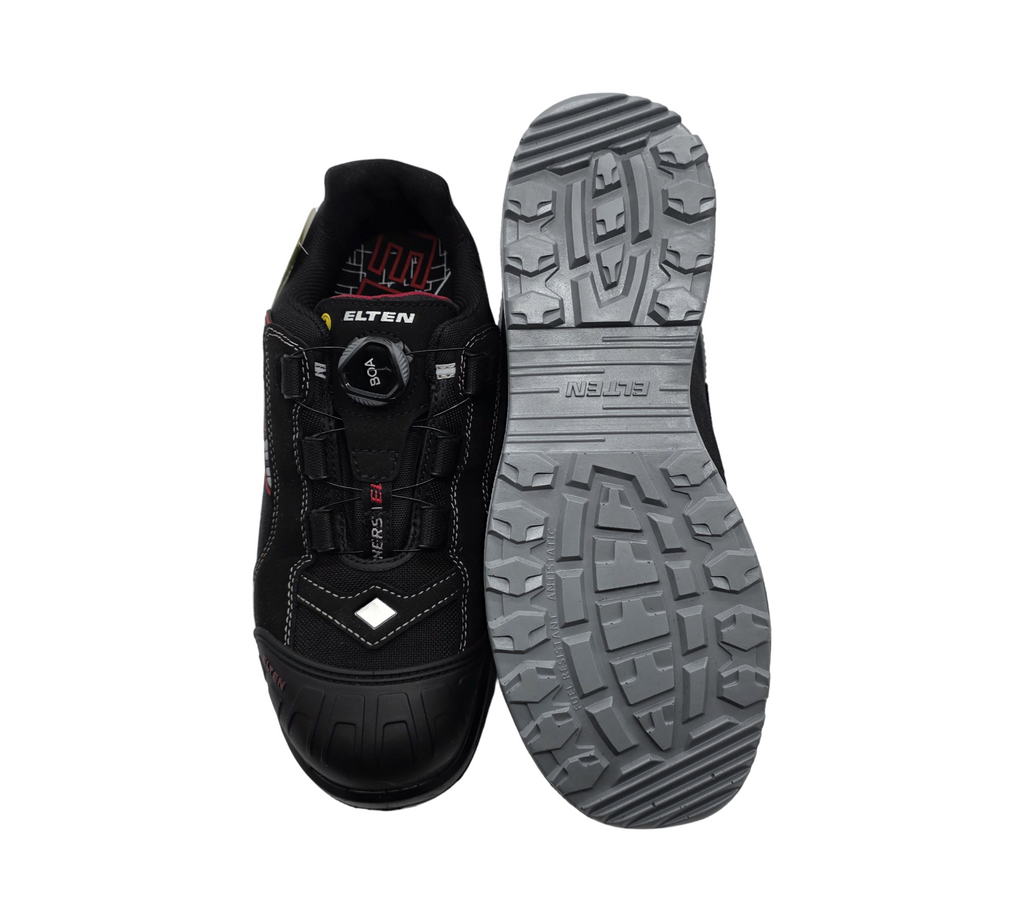 ELTEN SENEX XXT Pro BOA ESD S3 Sicherheitsschuhe 43 Schwarz/Rot