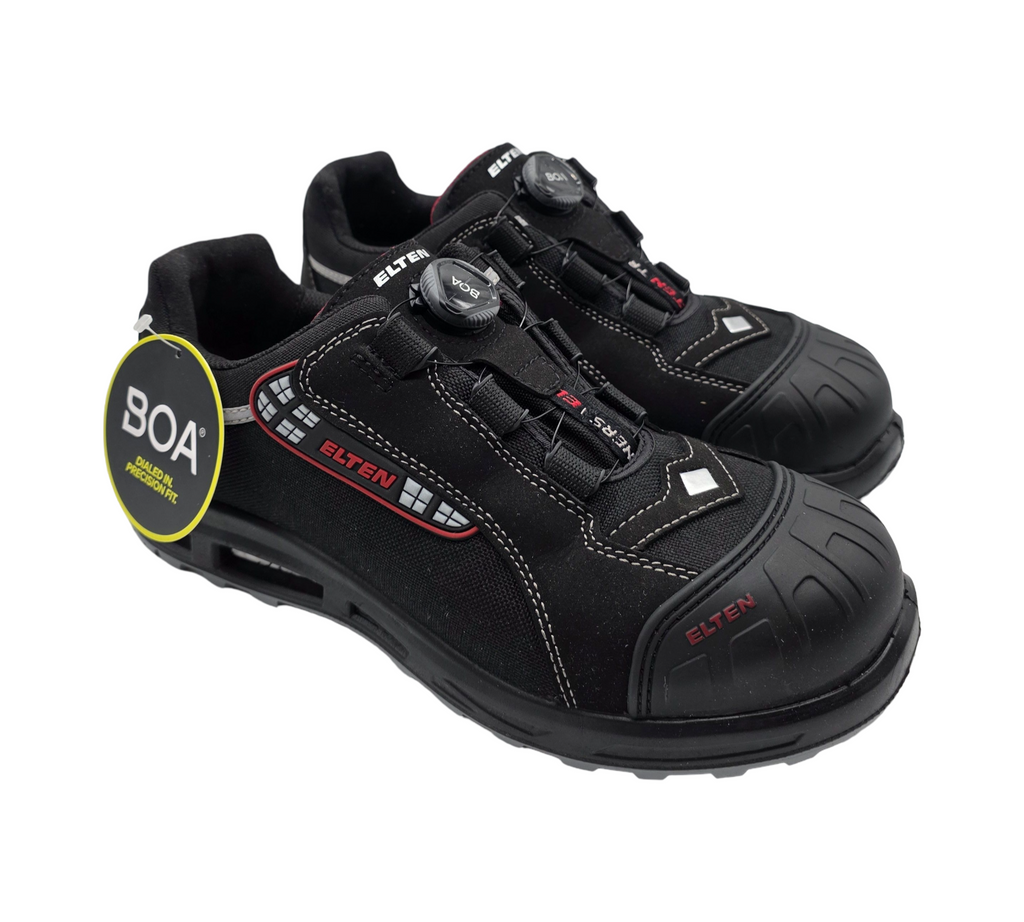 ELTEN SENEX XXT Pro BOA ESD S3 Sicherheitsschuhe 43 Schwarz/Rot