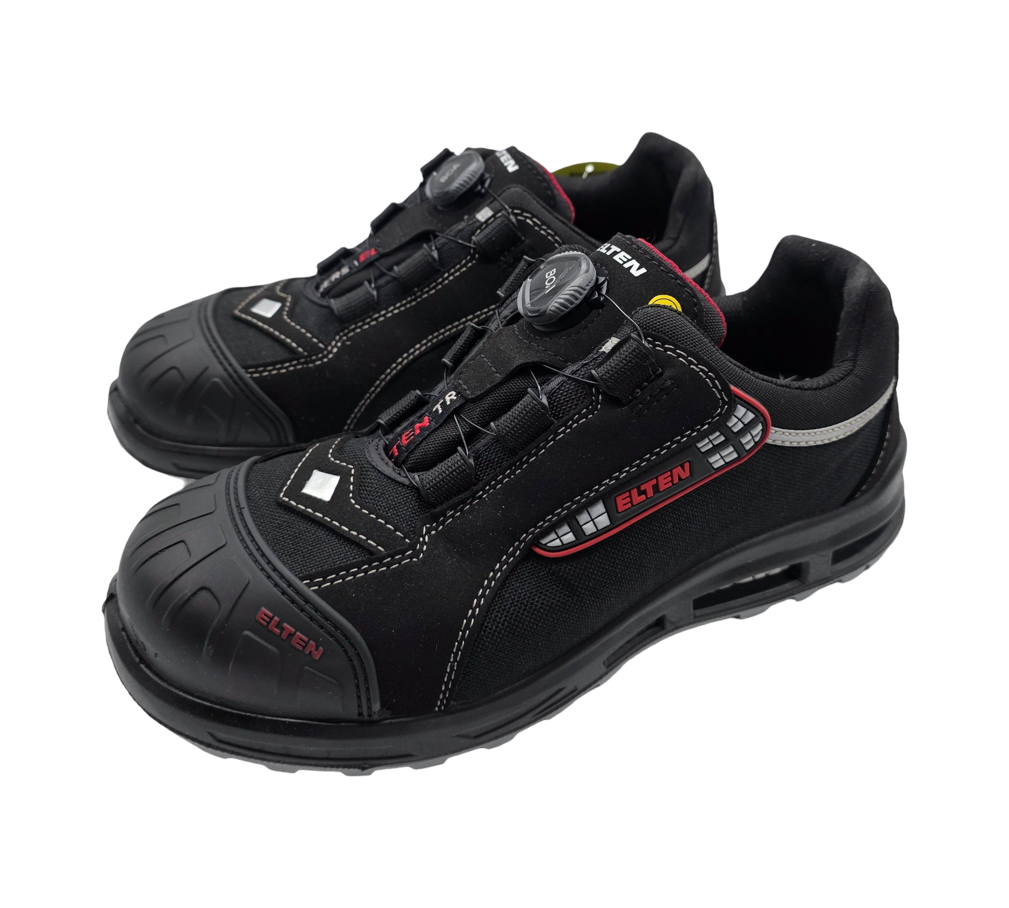 ELTEN SENEX XXT Pro BOA ESD S3 Sicherheitsschuhe 43 Schwarz/Rot