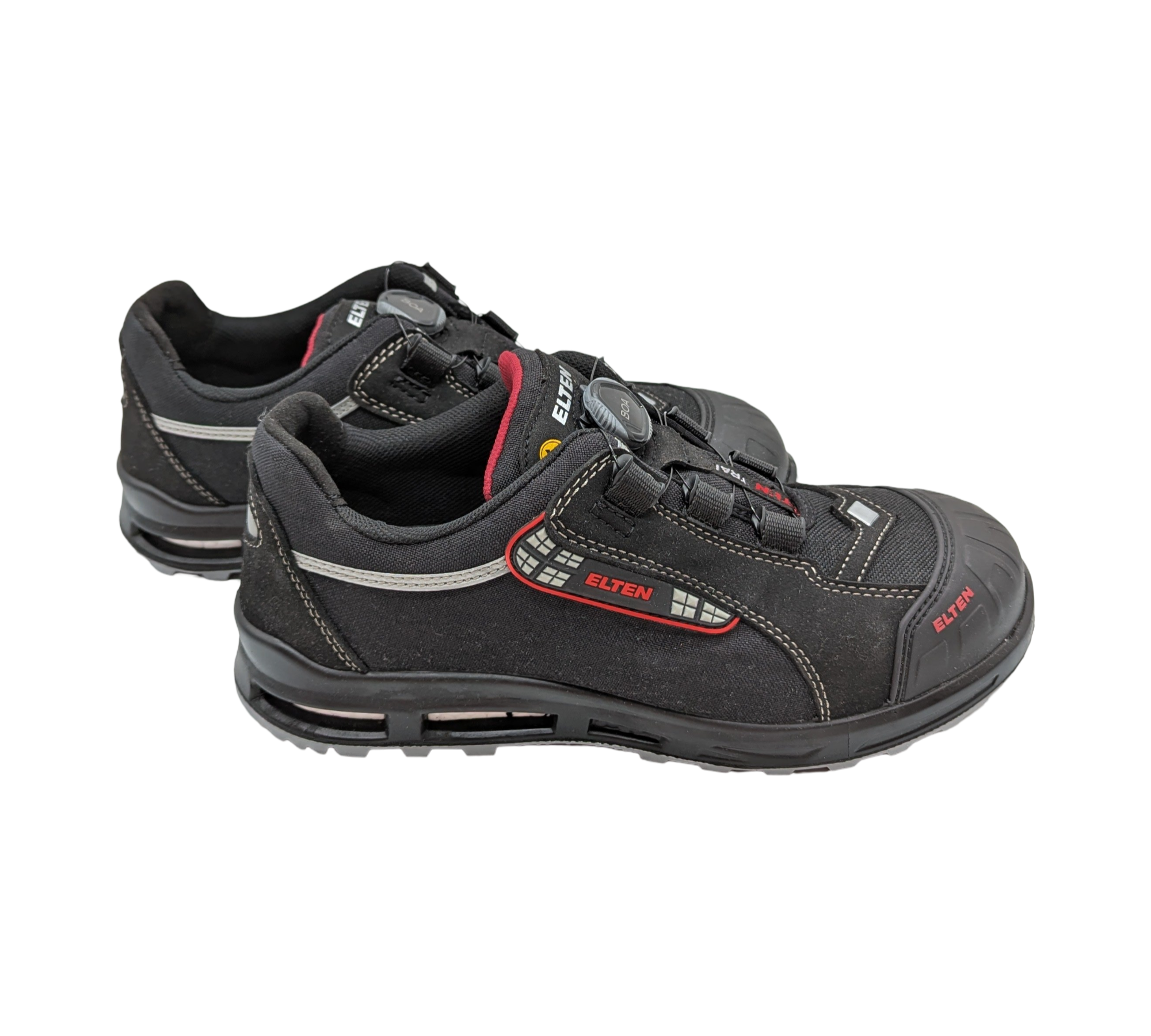 ELTEN SENEX XXT Pro BOA ESD S3 Sicherheitsschuhe 43 Schwarz/Rot