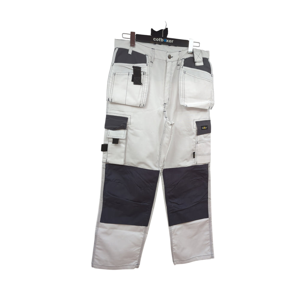 teXXor Twill Bundhose Arbeitshose T/C Panama Canvas Gr. 24 Weiß