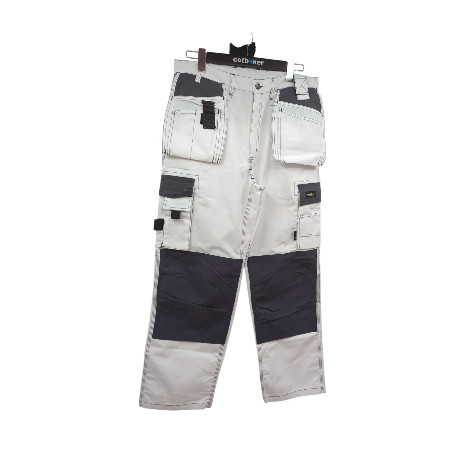 teXXor Twill Bundhose Arbeitshose T/C Panama Canvas Gr. 24 Weiß