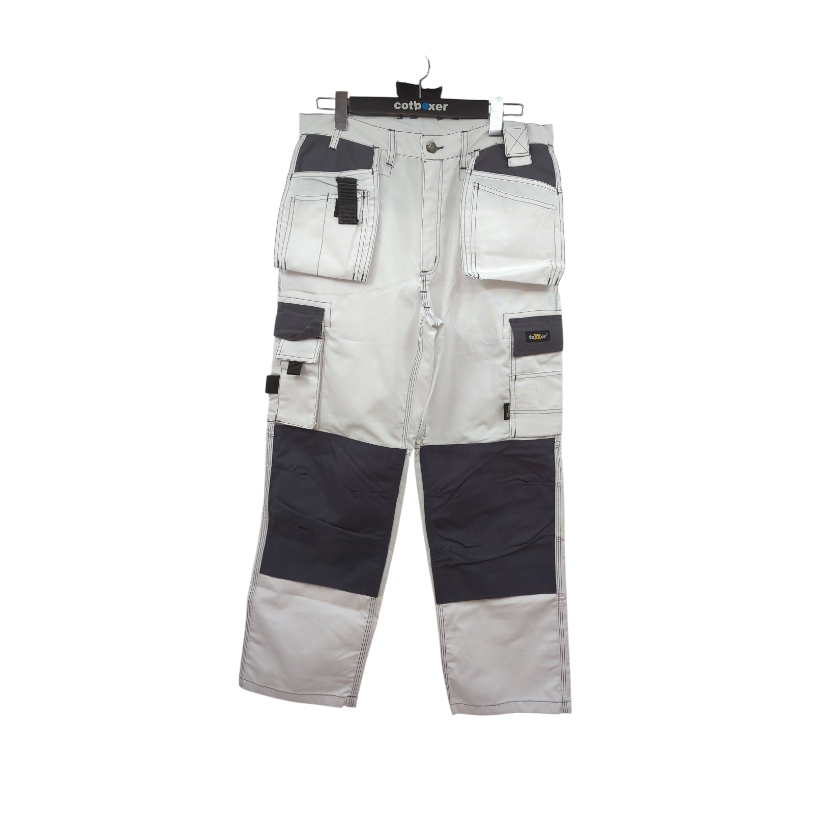 teXXor Twill Bundhose Arbeitshose T/C Panama Canvas Gr. 24 Weiß