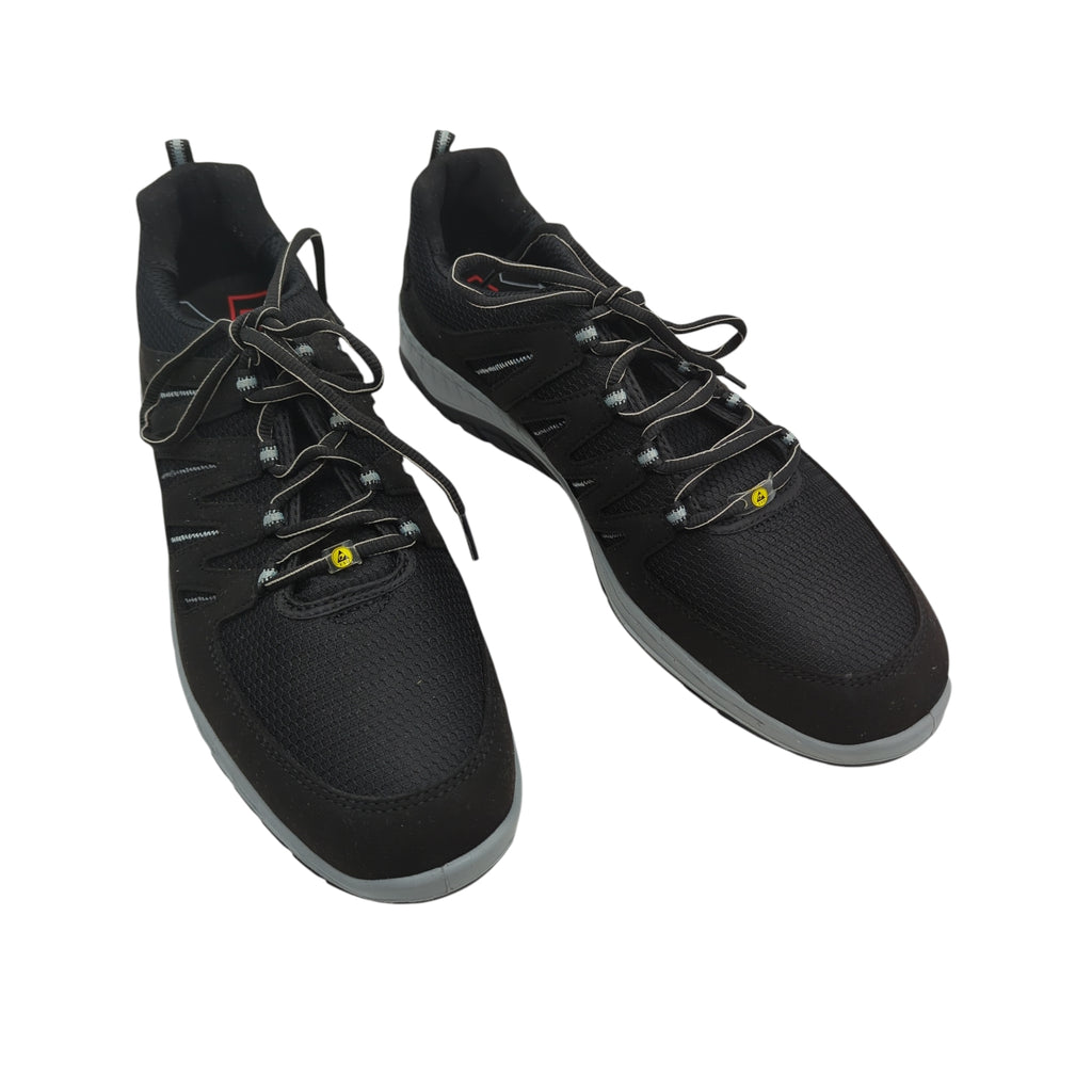 ELTEN Sicherheitsschuhe MADDOX Low ESD S3 Herren schwarz/grau Größe 47