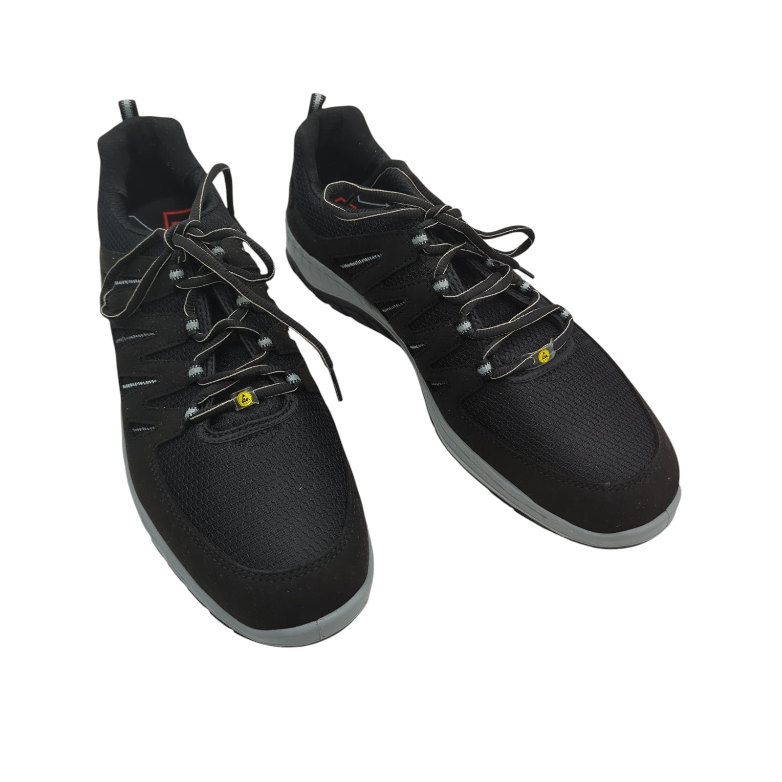 ELTEN Sicherheitsschuhe MADDOX Low ESD S3 Herren schwarz/grau Größe 47