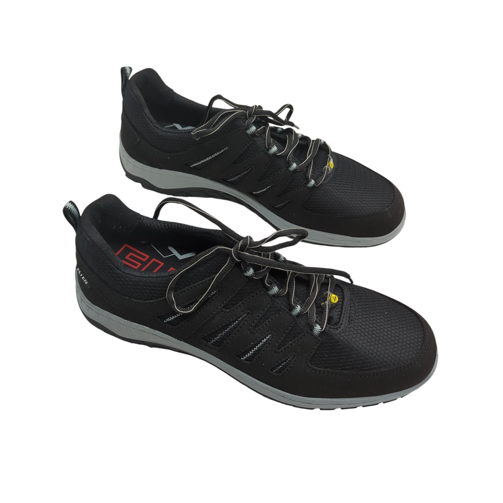 ELTEN Sicherheitsschuhe MADDOX Low ESD S3 Herren schwarz/grau Größe 47