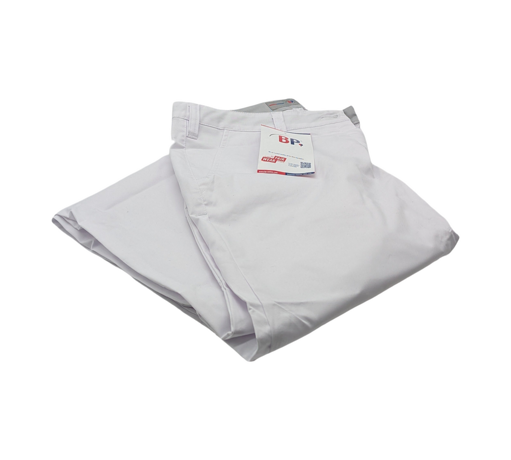 BP 1734-686-21 Damen Chino Hose elastischer Stoff Gr. 46L Weiß
