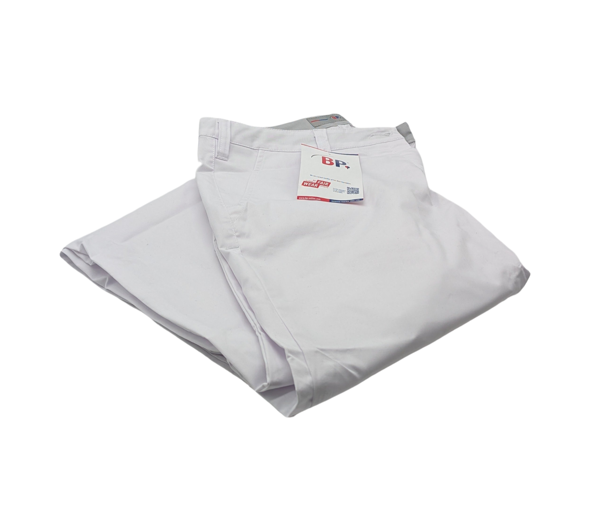 BP 1734-686-21 Damen Chino Hose elastischer Stoff Gr. 46L Weiß