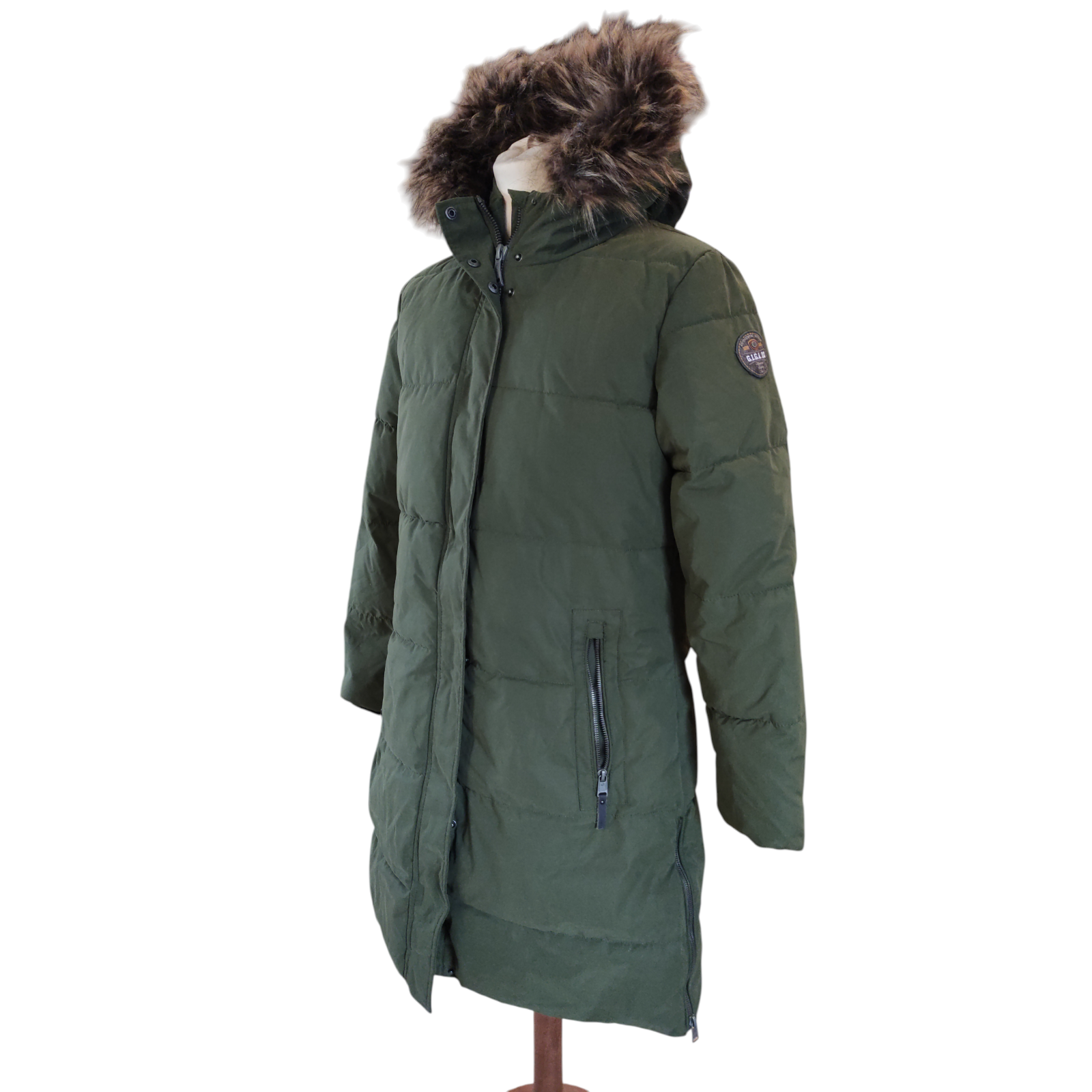 G.I.G.A. DX GW 18 Damen Steppparka Gr. 42 Dunkeloliv