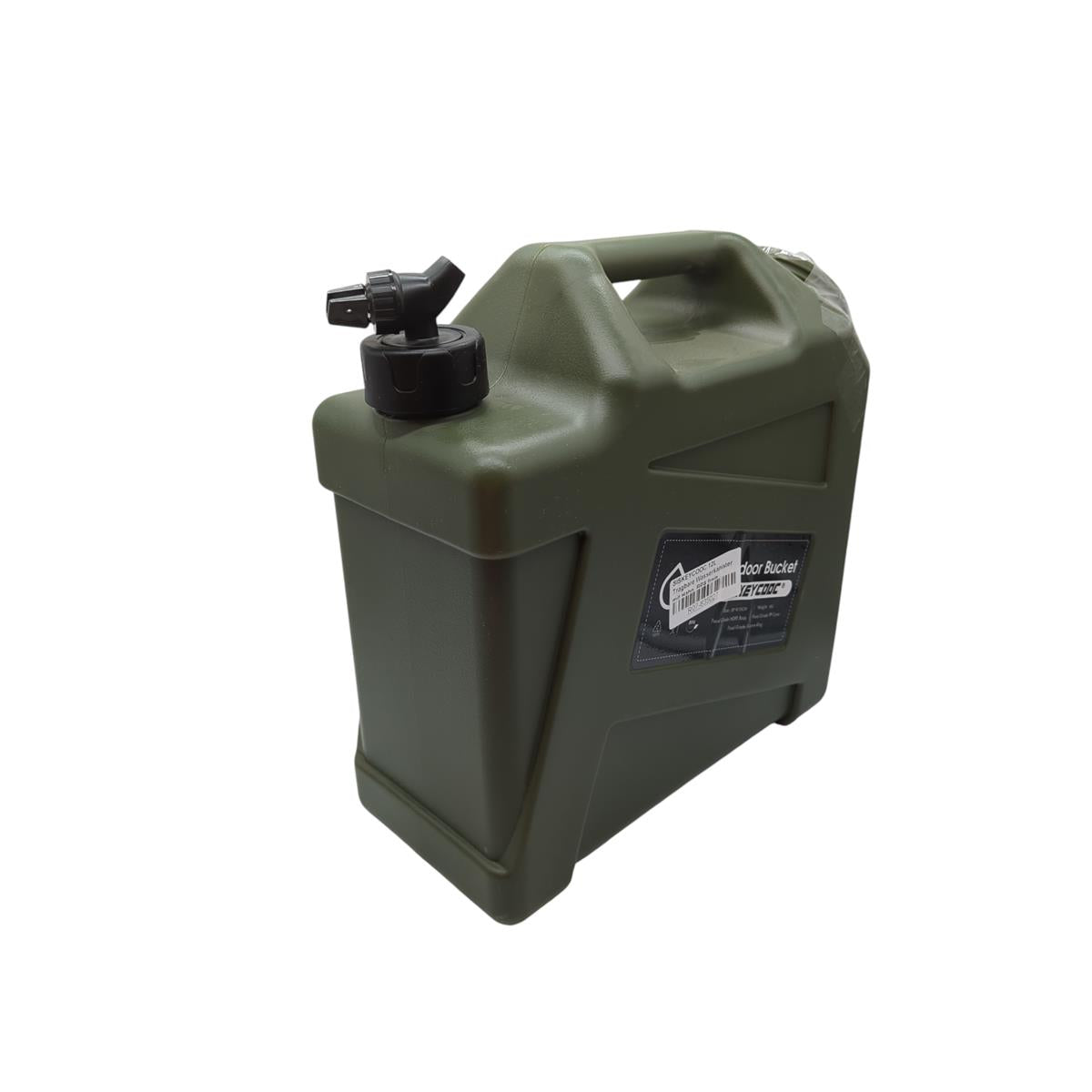 SISKEYCOOC Wasserkanister 12L tragbar mit Hahn