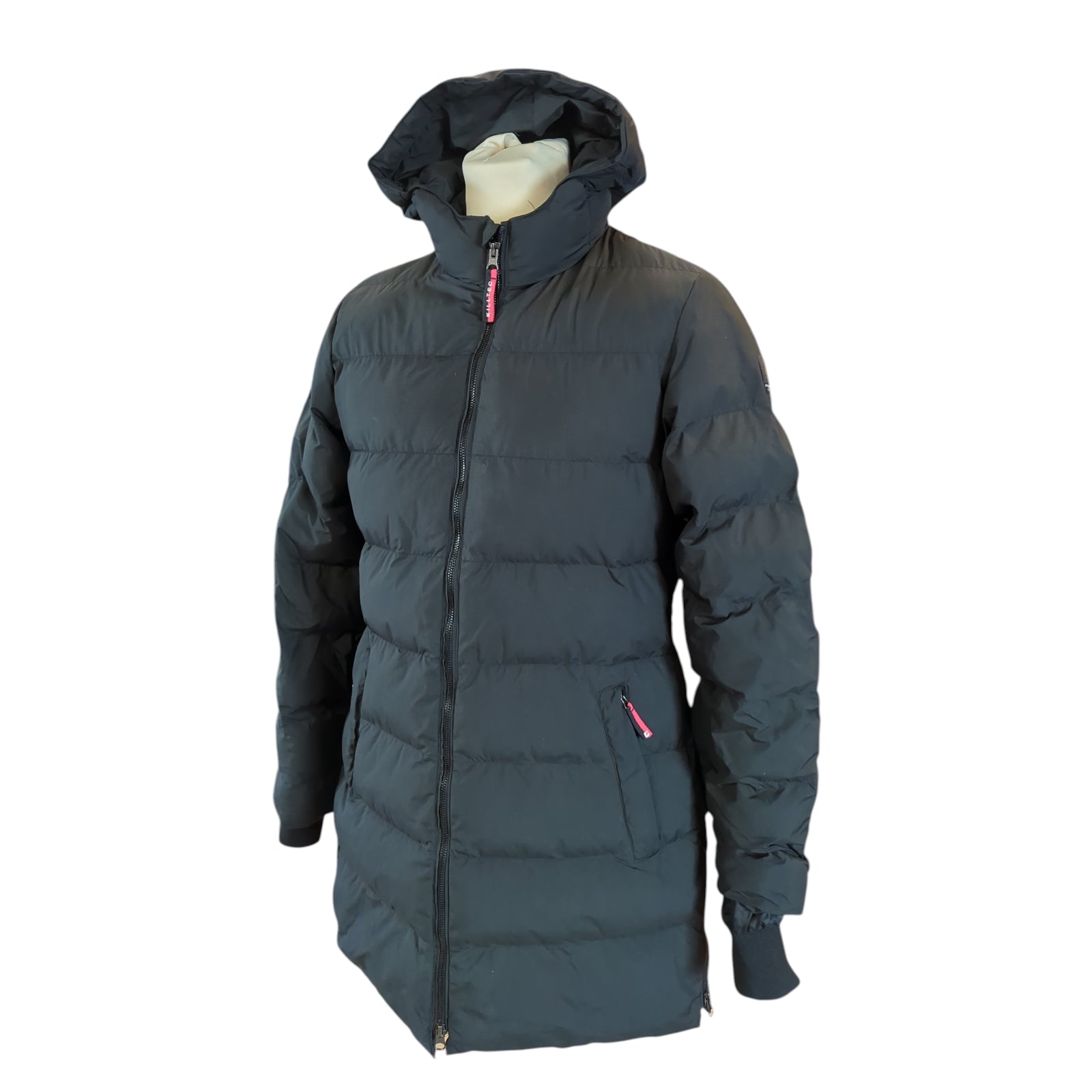 killtec KOW 359 GRLS QLTD PRK Girls' Quilted Parka Hood Black 176