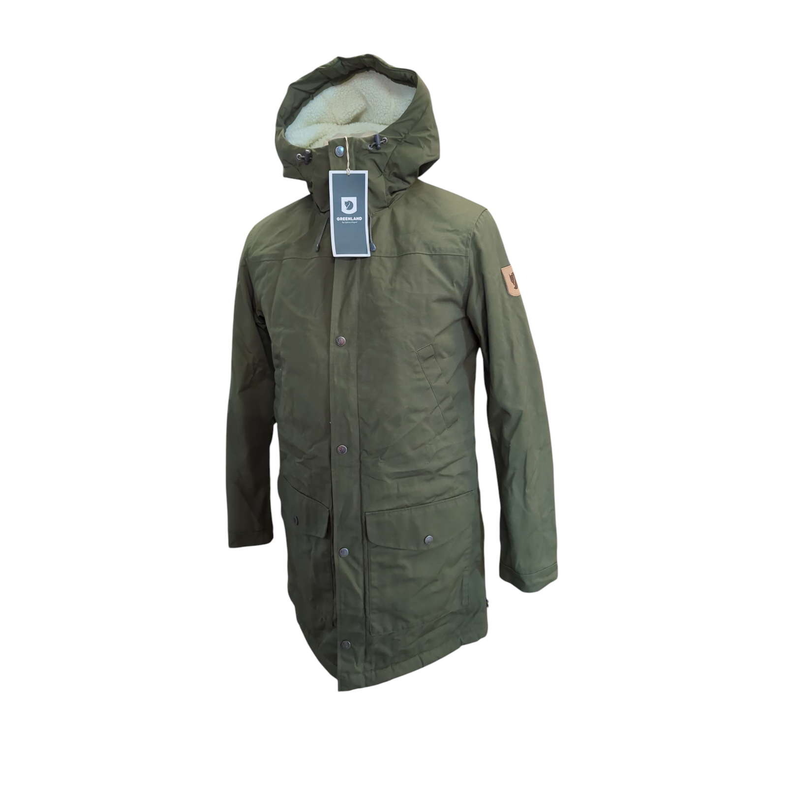 Fjällräven Greenland Winter Parka W 89738-625 Damen Gr. XS Laurel Grün