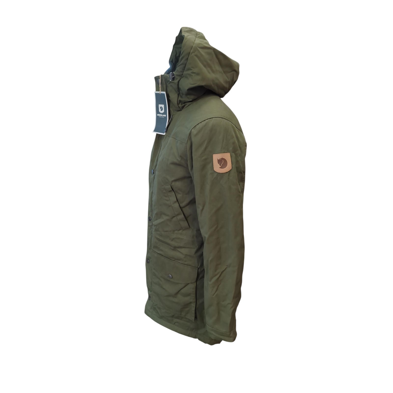 Fjällräven Greenland Winter Parka W 89738-625 Damen Gr. XS Laurel Grün