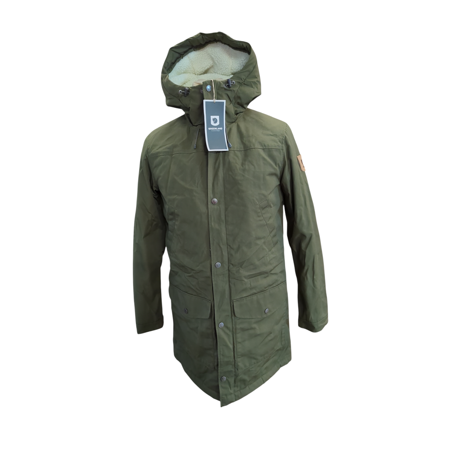 Fjällräven Greenland Winter Parka W 89738-625 Damen Gr. XS Laurel Grün