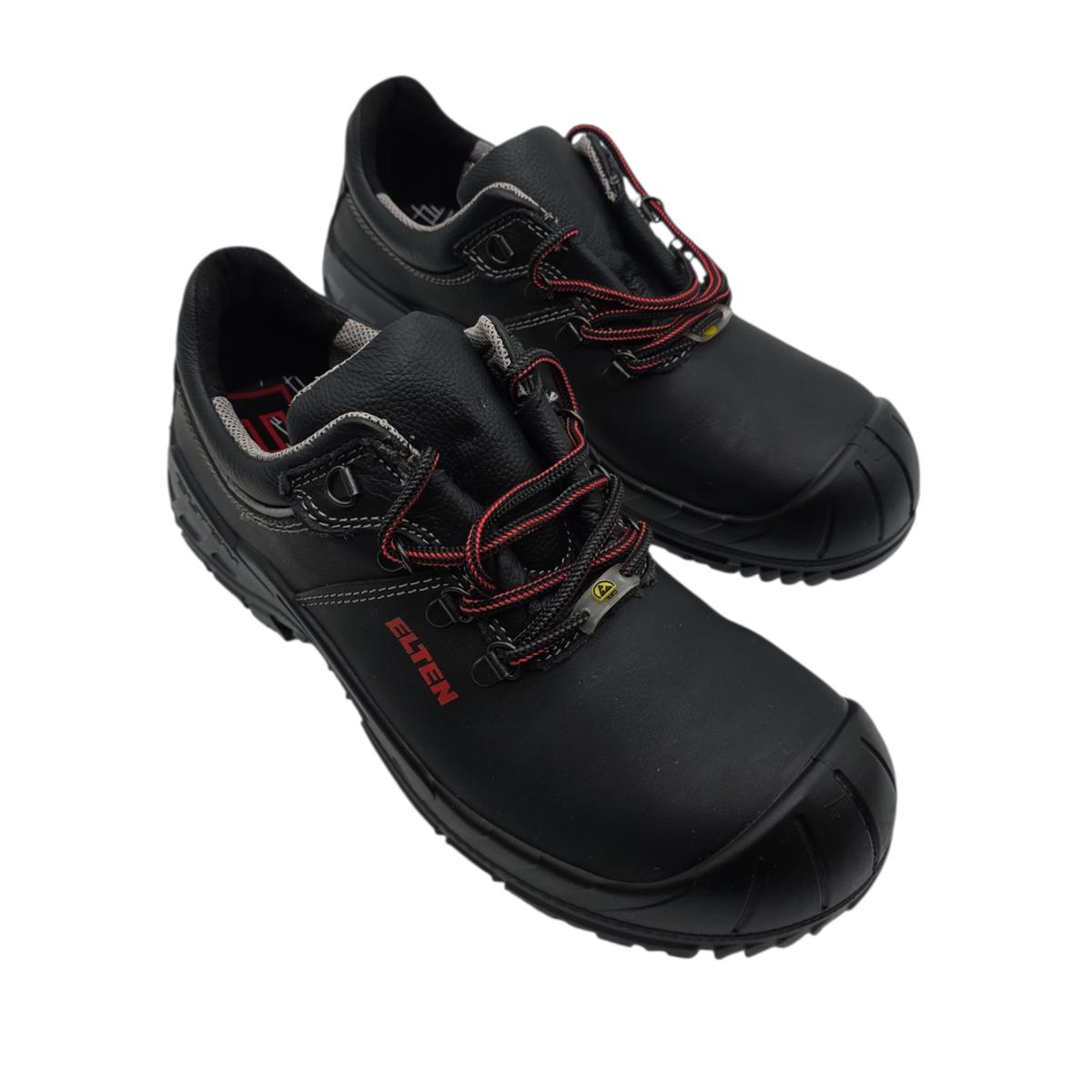 ELTEN RENZO Low ESD S3 Sicherheitsschuhe Herren Gr. 43 Schwarz