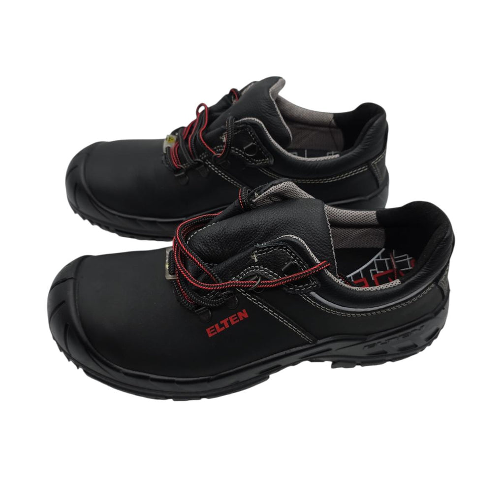 ELTEN RENZO Low ESD S3 Sicherheitsschuhe Herren Gr. 43 Schwarz