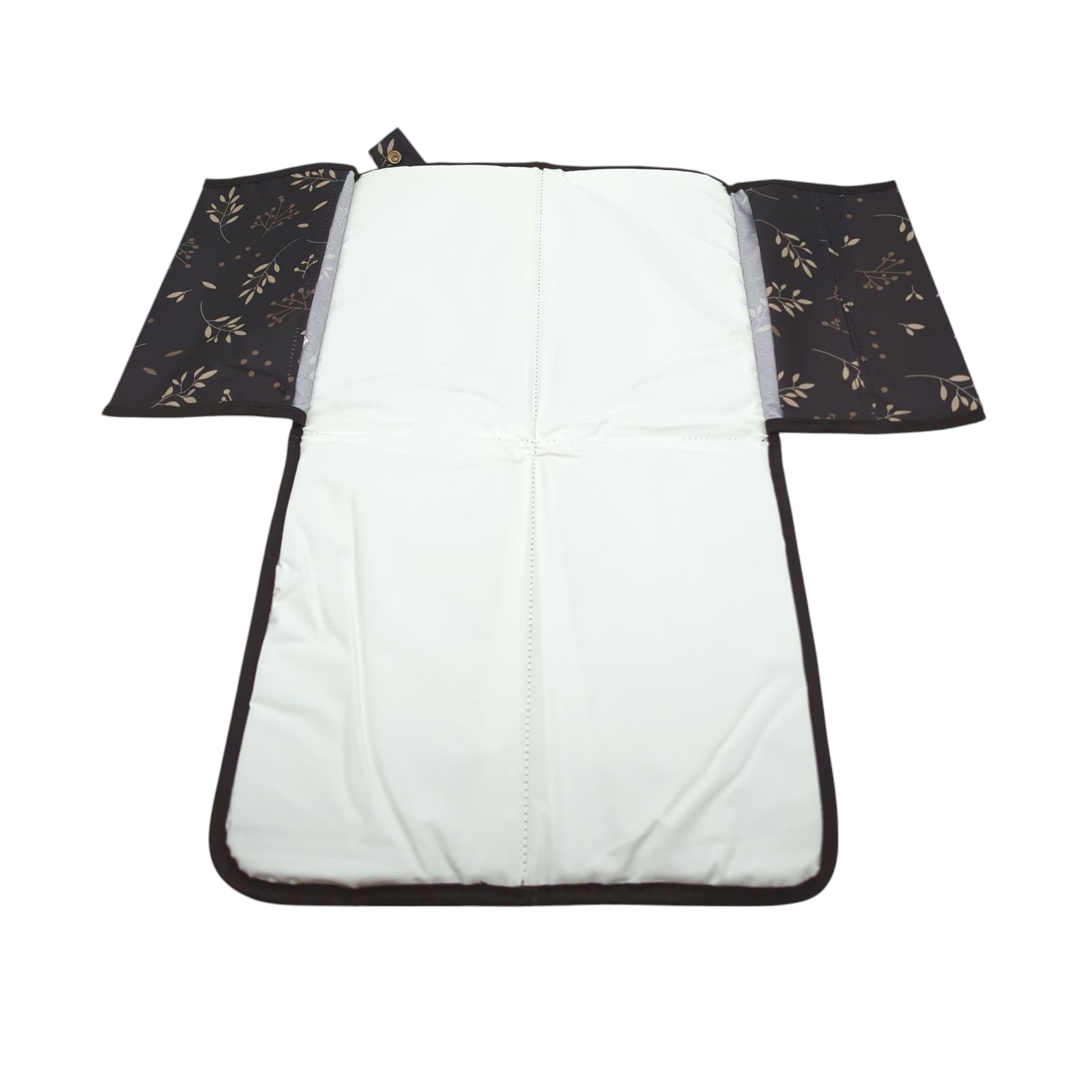 Dooky Romantic Leaves Changing Mat 60 x 34 cm Black