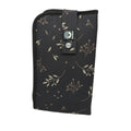 Dooky Romantic Leaves Changing Mat 60 x 34 cm Black