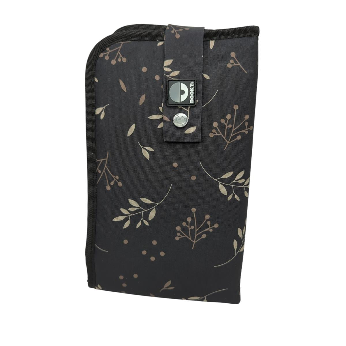 Dooky Romantic Leaves Changing Mat 60 x 34 cm Black