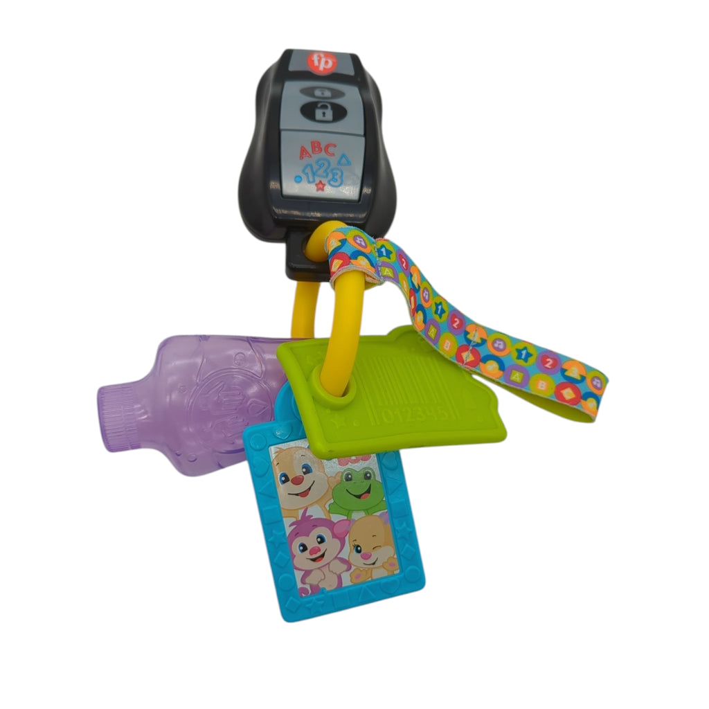 Fisher-Price Lernspaß Activity-Schlüssel Stoffschlaufe Babyspielzeug