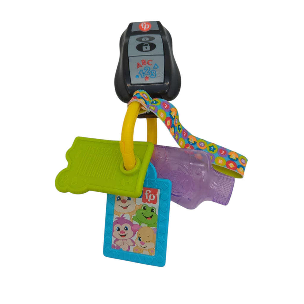 Fisher-Price Lernspaß Activity-Schlüssel Stoffschlaufe Babyspielzeug