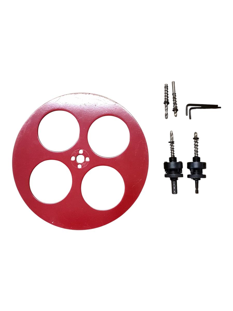 GUOQEE 245 mm Hole Saw with Quick-Release Mechanism